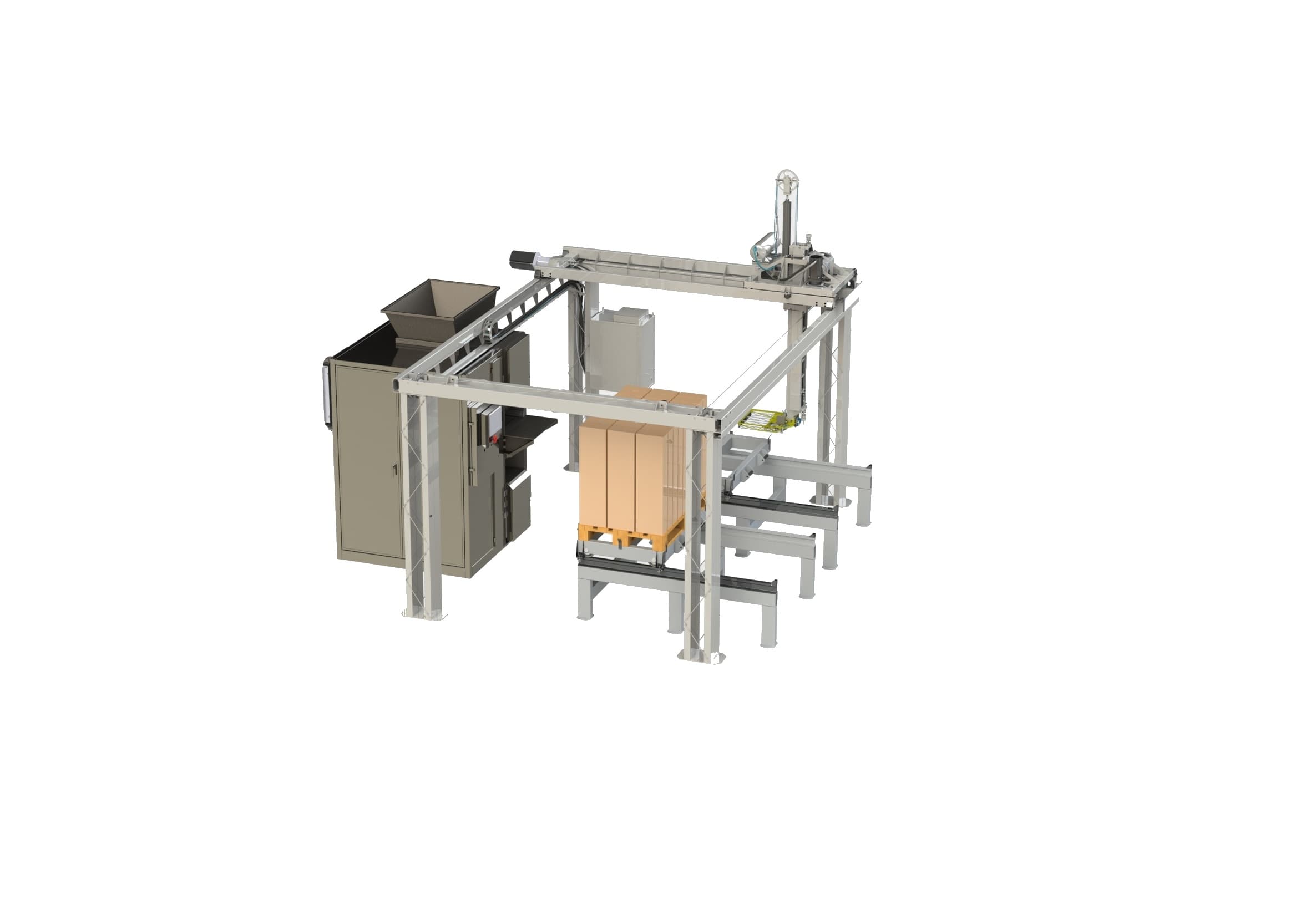 CAD reference of the press + manipulator integration