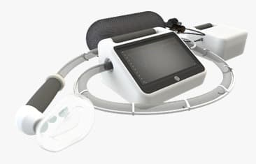Oxygen–helium therapy device prototype on a clinical workbench