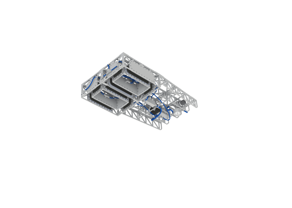 Pneumatic cushion gripper engineered for handling corner construction elements